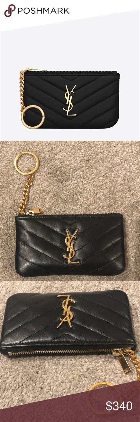 key pouch ysl|YSL key wallet.